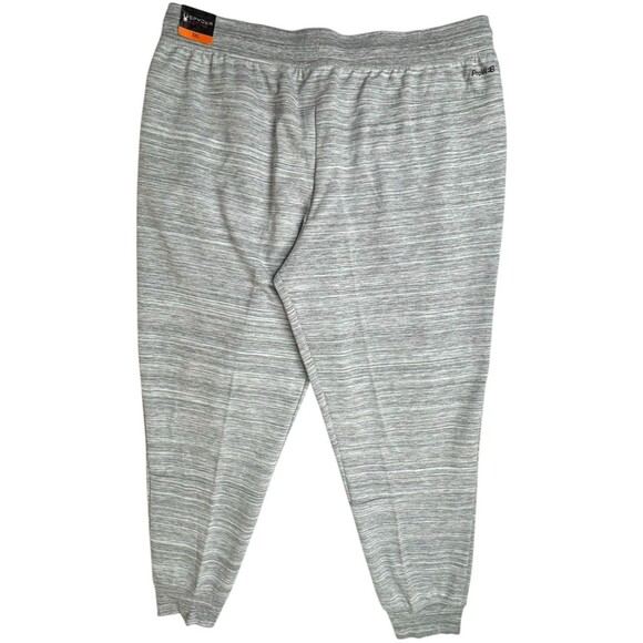 Spyder Mens XXL 2XL Gray Jogger Sweatpant Tapered Active Reflective 1437826 New - Picture 4 of 9